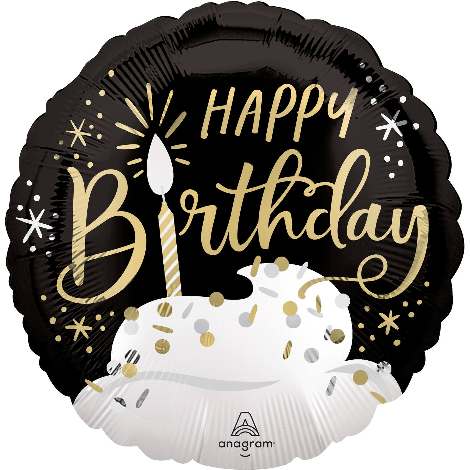 Foil Balloon - "HAPPY Birthday" - 45 cm